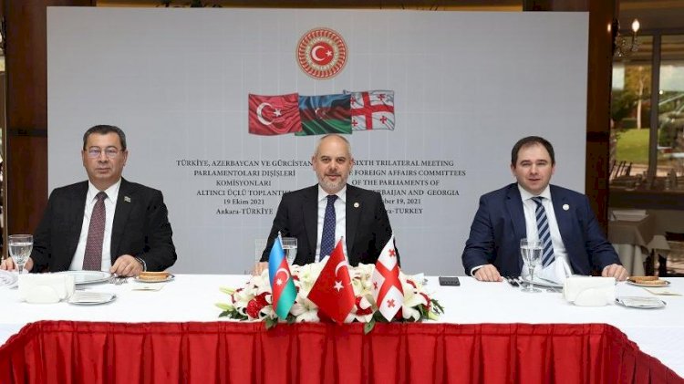 Türkiye, Azerbaycan ve Gürcistan Üçlü Dışişleri Komisyonu heyetler arası toplantısı yapıldı